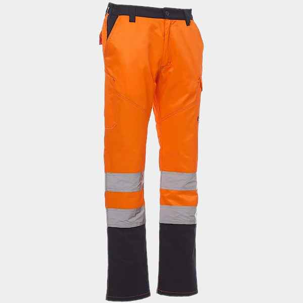 Ανακλαστικό Παντελόνι Εργασίας CHARTER POLAR PAYPER Πορτοκαλί-Μπλε-2